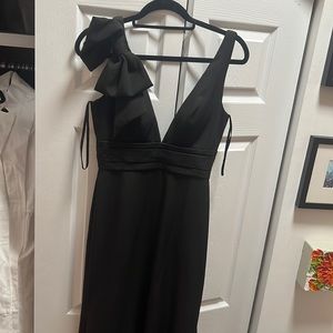 Black formal gown